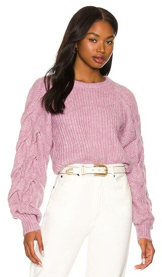 Lizette Sweater in Lilac | Revolve Clothing (Global)
