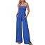 BTFBM Jumpsuits For Women Summer 2026 Beach Vacation Strapless Tube Top Jumpsuit Ruched Casual Wi... | Amazon (US)