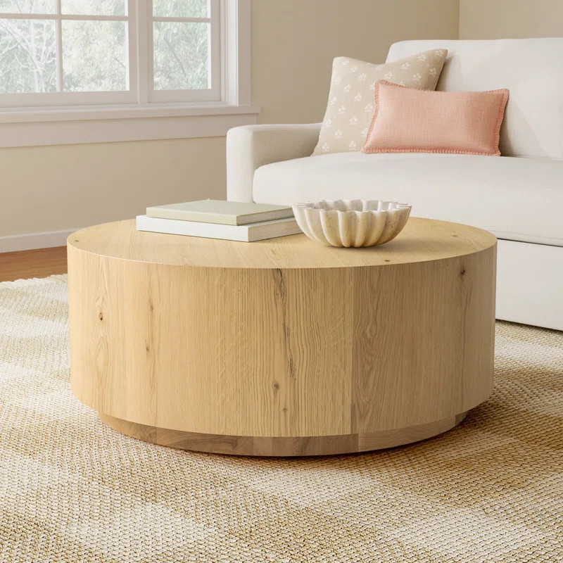 Taryn 42" Drum Coffee Table | Wayfair North America