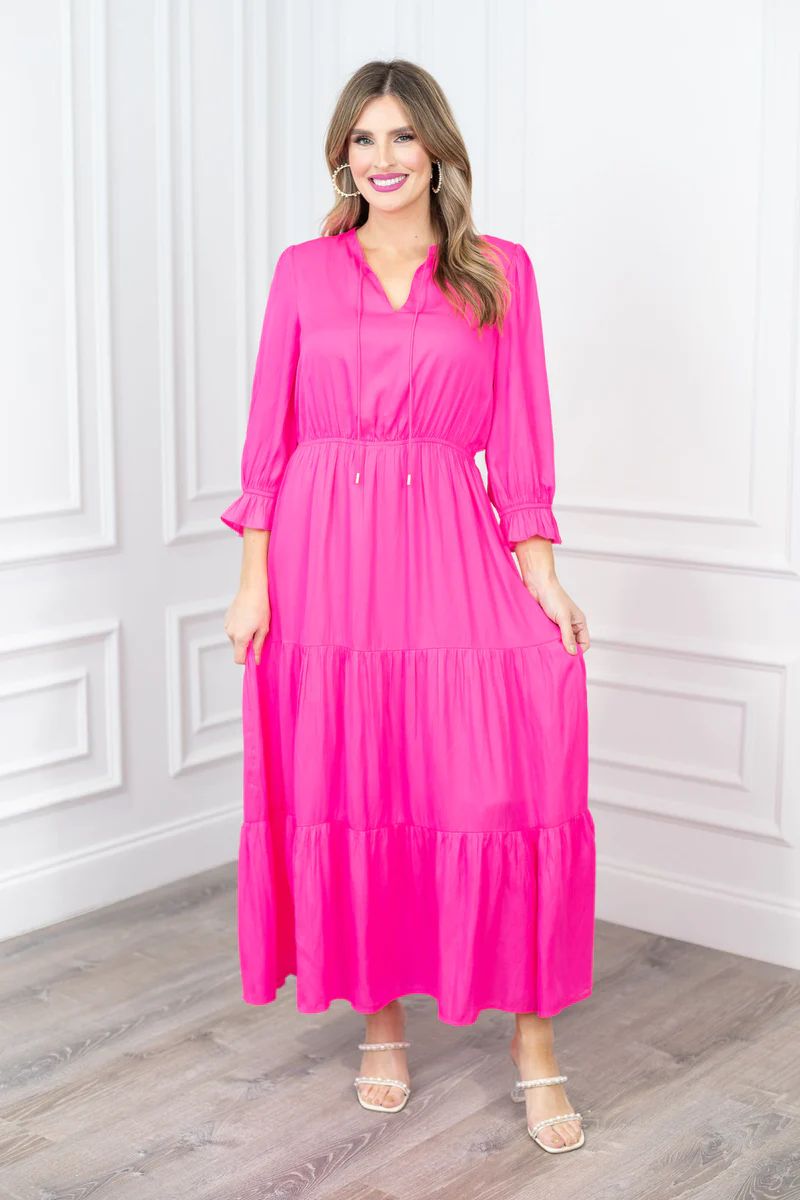 Taylor Dress- Pink- FINAL SALE | Avara