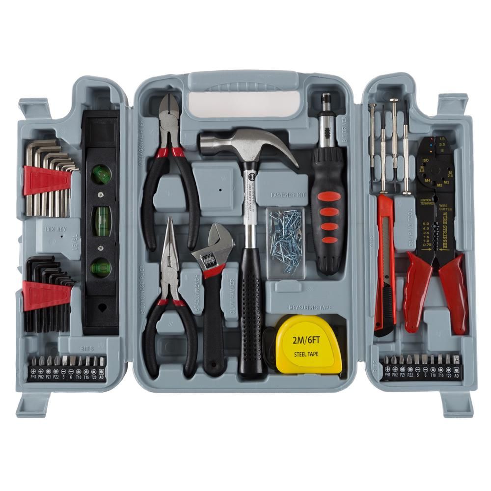 Stalwart Hand Tool Set (130-Piece) | The Home Depot