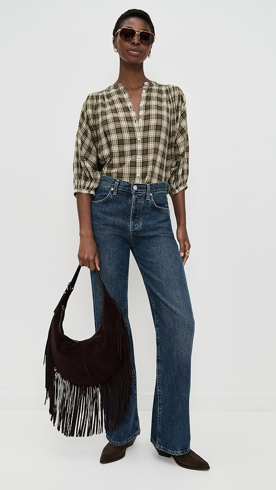 Balloon-Sleeve Top | Shopbop