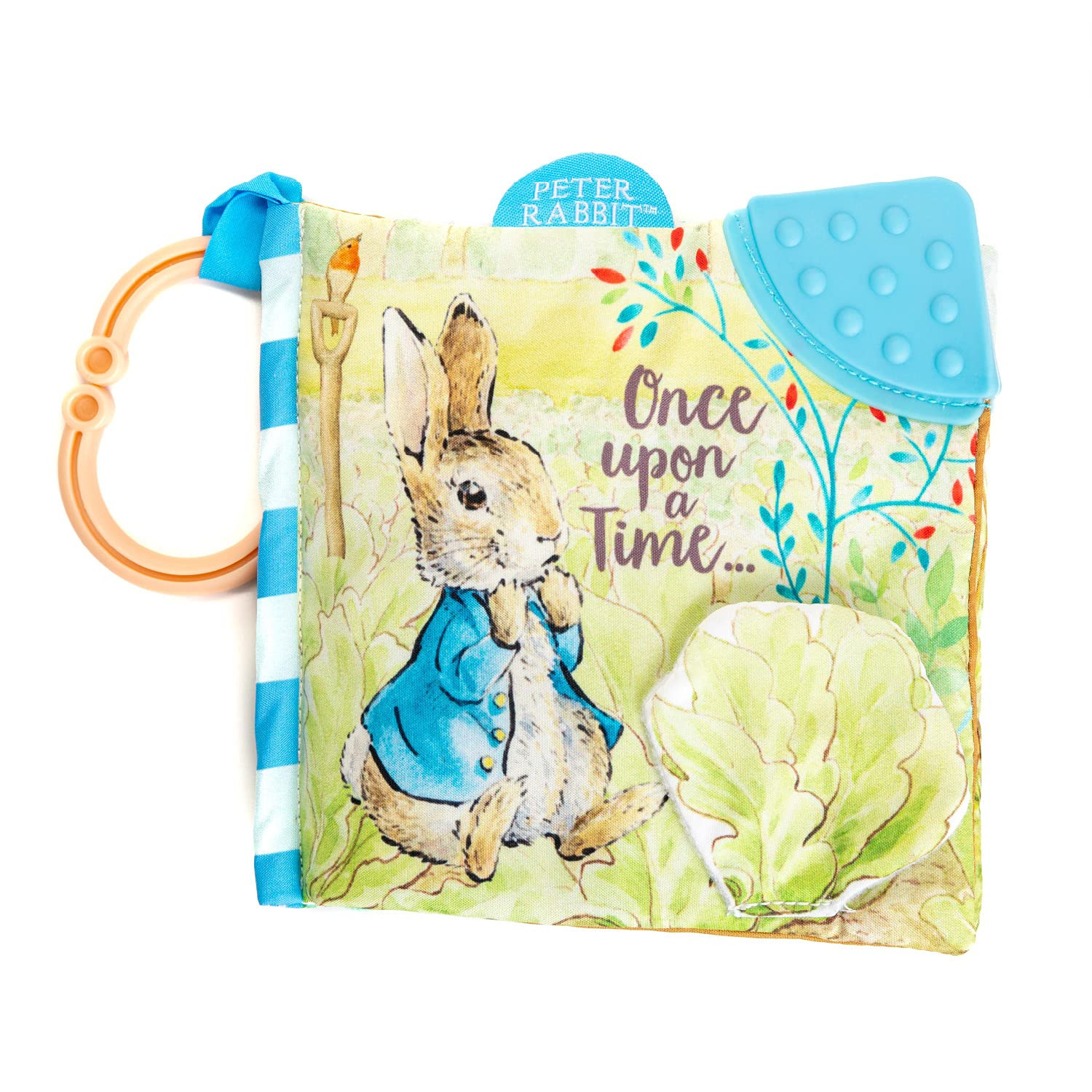 KIDS PREFERRED Peter Rabbit Soft Book with toy, Teether and Crinkle, 5 Inches | Amazon (US)