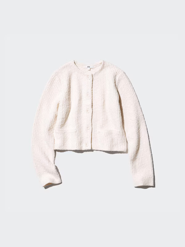 Knit Short Jacket | UNIQLO (UK)