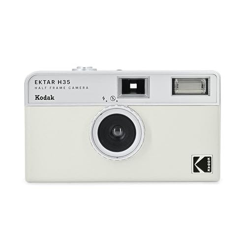 Kodak EKTAR H35 Half Frame Film Camera (Off-White, Single) | Amazon (US)