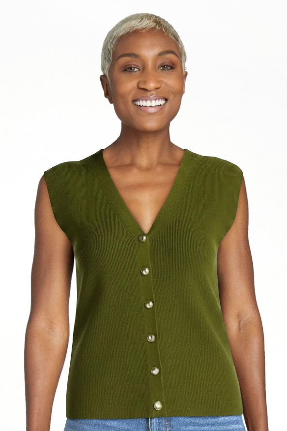Scoop Women's V Neck Cardigan Sweater, Lightweight, Sizes XS-XXL | Walmart (US)