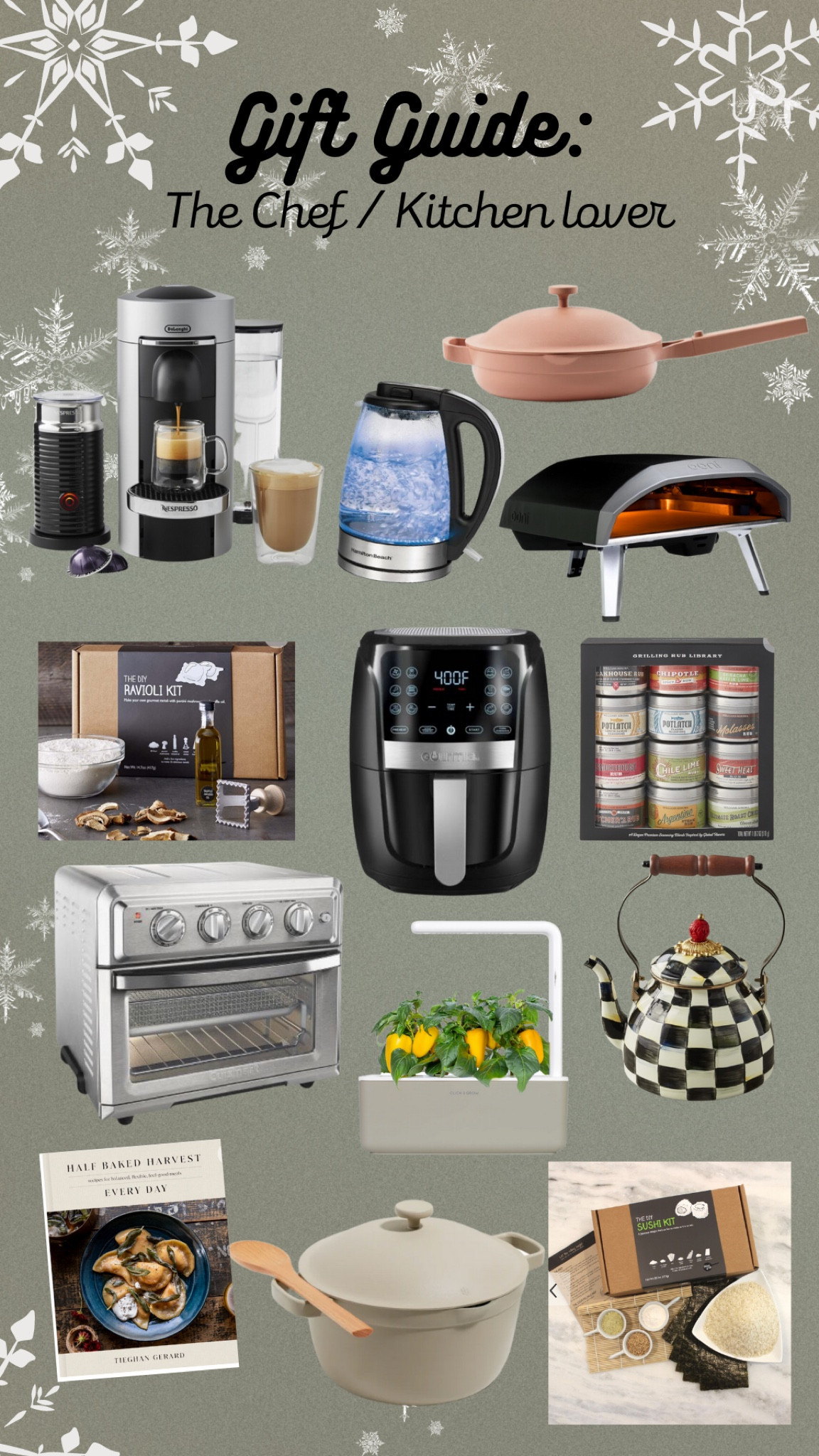 Gift Guide: The Chef 👩🏼‍🍳

#LTKhome #LTKHoliday #LTKGiftGuide