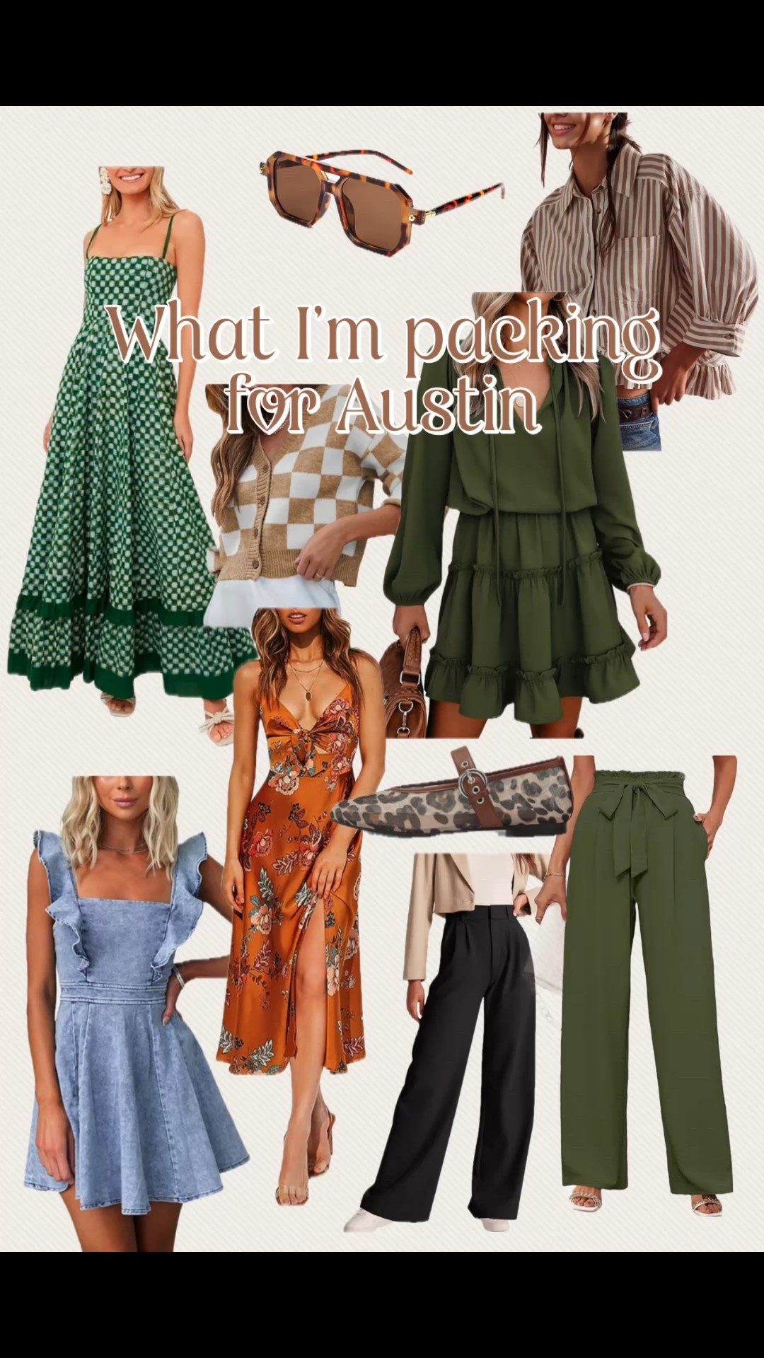 Everything I’m packing for Austin, all from Amazon! 

#LTKMidsize #LTKFindsUnder50 #LTKStyleTip