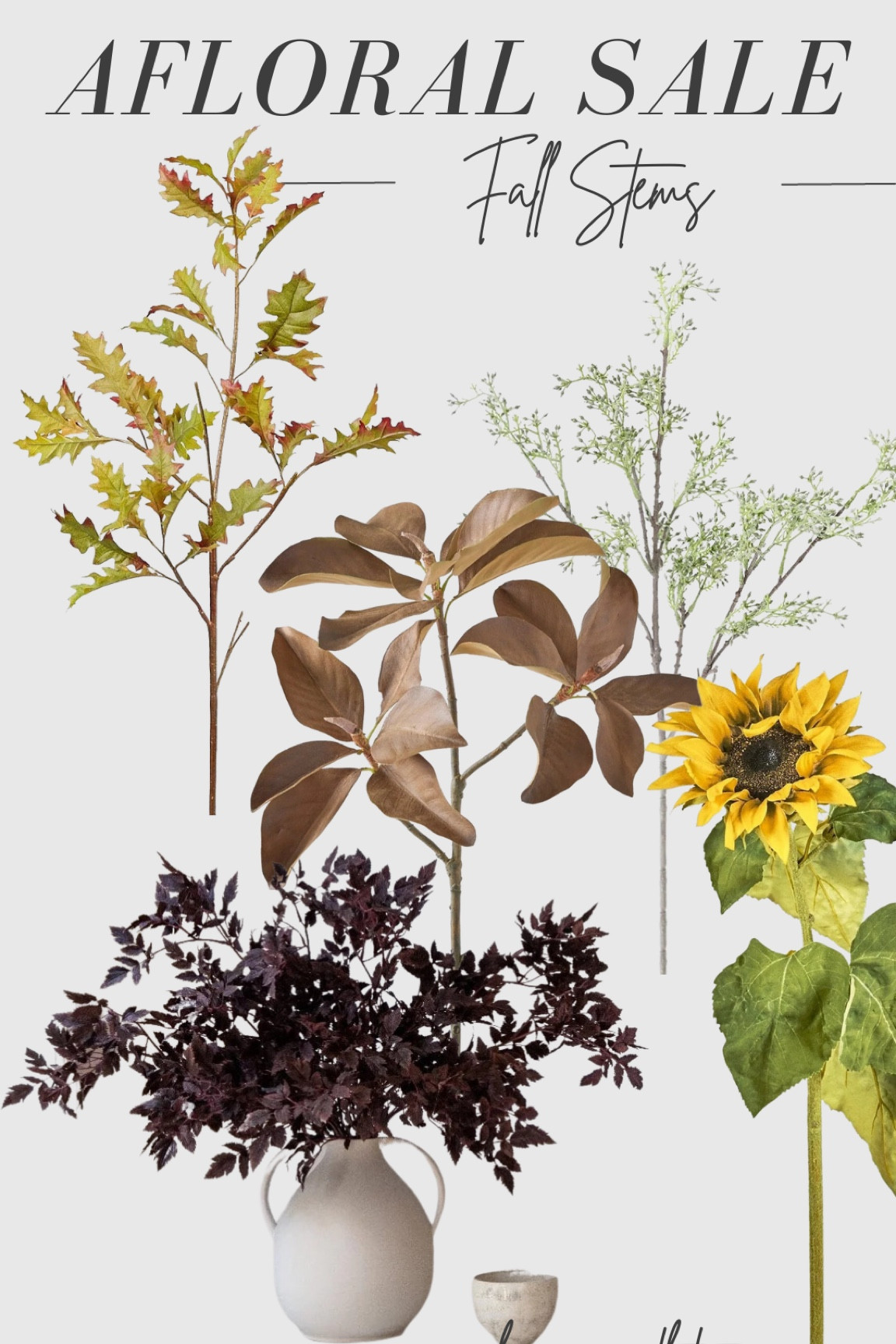 All Afloral fall stems are 25% off right now! Totally worth the investment ✨🍂

FOLLOW me on Instagram ✨ @homewithtayy for all your fall decor inspo 

follow @homewithtayy on Instagram for all your neutral organic home decor and styling tips, affordable home finds, furniture, Amazon home finds, Target home finds, artificial flowers and plants, designer decor, designer inspired decor, simple diy, dining room decor, modern kitchen, floating shelf styling, living room decor, decorative vases, decorative bowls, trending home decor, Anthropologie home decor, hm home decor, sale, trending items, back in stock, crate and barrel, pottery barn, decor reviews, candles, kirklands, faux florals, hosting inspo, interior design, interior decorating, house staging, target new arrivals, pillows, blankets, wall art, wall decor, picture light, lamps, bedding, Brooklinen, parachute home, spring decor, fall decor, summer decor, couches, night stands, end tables, home inspo, builder grade home, builder grade upgrades, designer inspired home, walmart, studio mcgee X target, wood, natural oak, white wash, modern organic home, h&m home, world market, home finds

#LTKhome #LTKfindsunder50 #LTKSeasonal