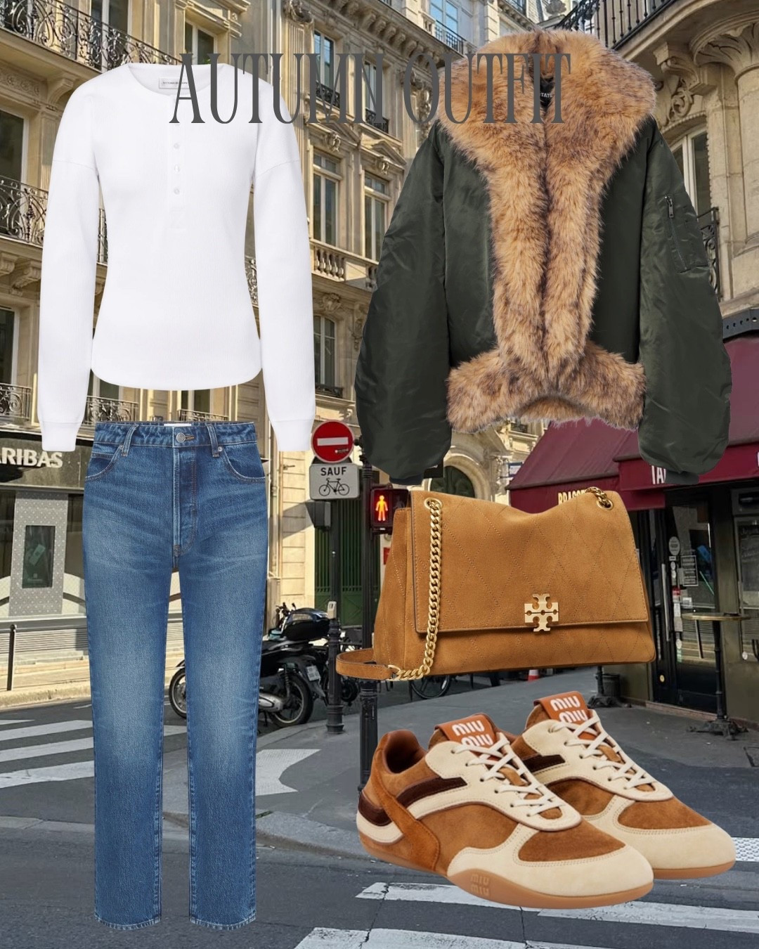 Autumn outfit, frame jeans, Tory Burch bag, rotate jacket, fur trim jacket, miu miu trainers

#LTKuk #LTKFashionMonth #LTKautumn