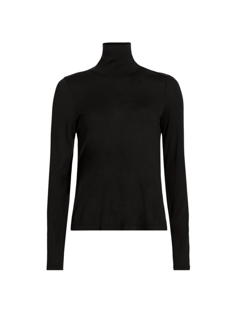 Jersey Long-Sleeve Turtleneck | Saks Fifth Avenue