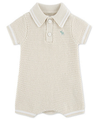 Baby Boys' Swolo Short-Sleeve Romper | Macy's