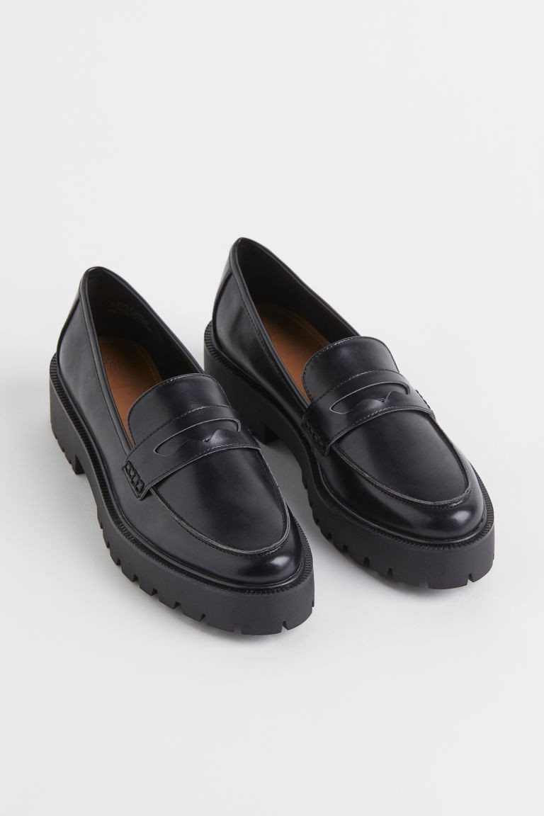 H & M - Chunky loafers - Black | H&M (UK, MY, IN, SG, PH, TW, HK)