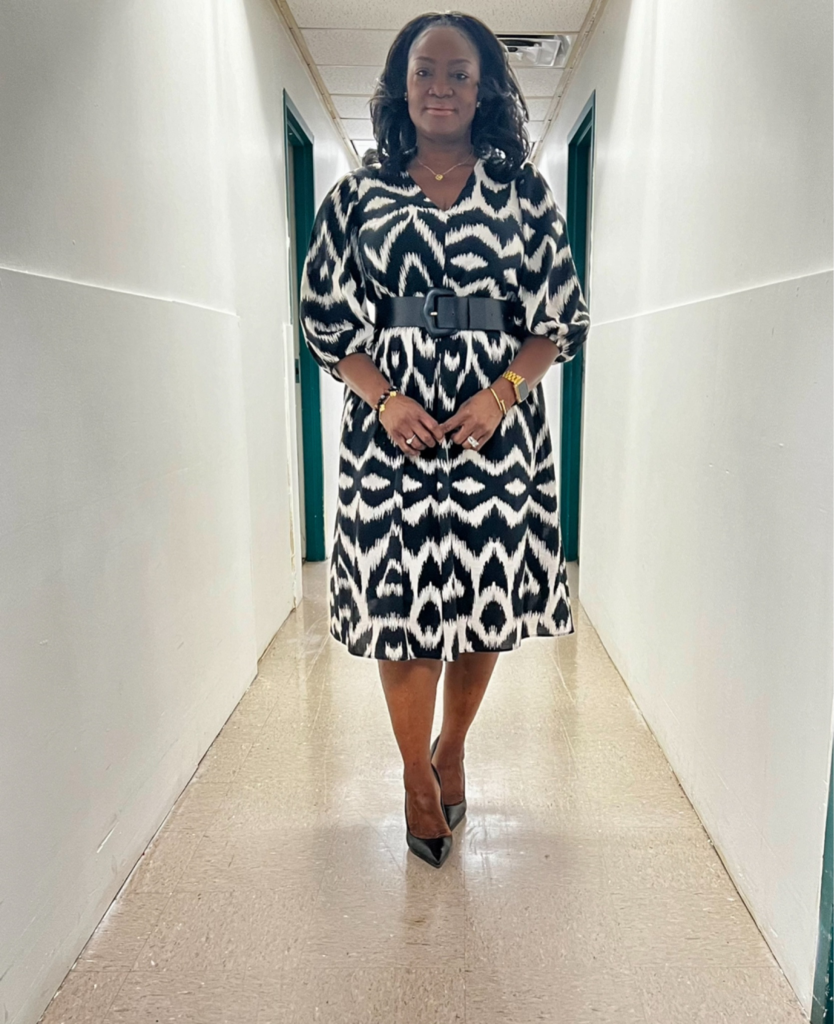 Balloon Sleeve Dress

#LTKMidsize #LTKFindsUnder50 #LTKWorkwear