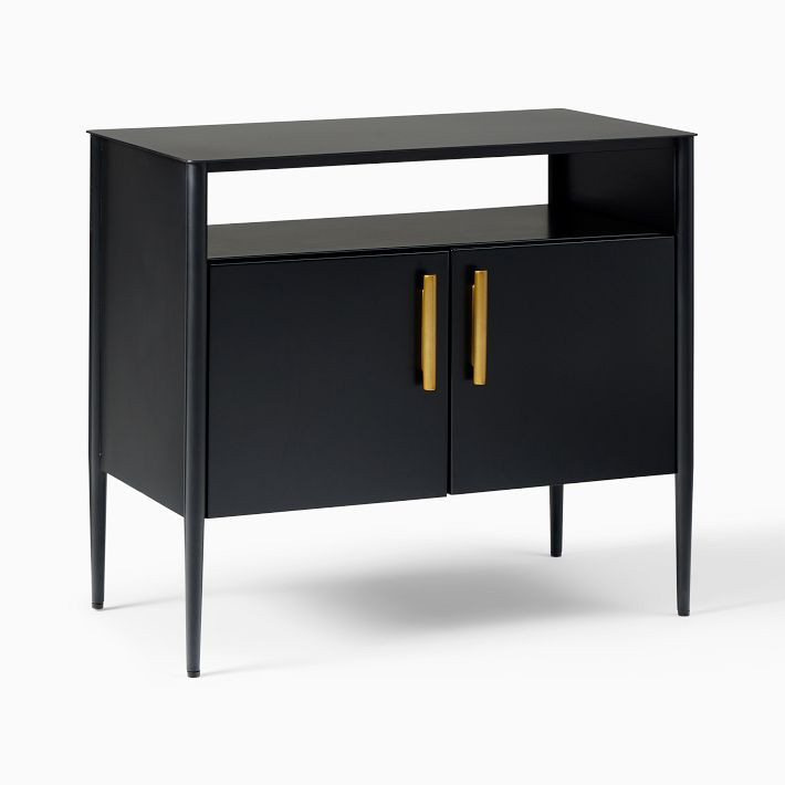 Metalwork Cabinet Nightstand (28") | West Elm (US)