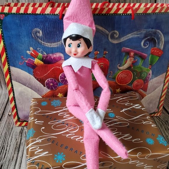 Pink Elf Doll Christmas Elf Pink Girl Elf Shelf Elf Birthday Elf | Poshmark