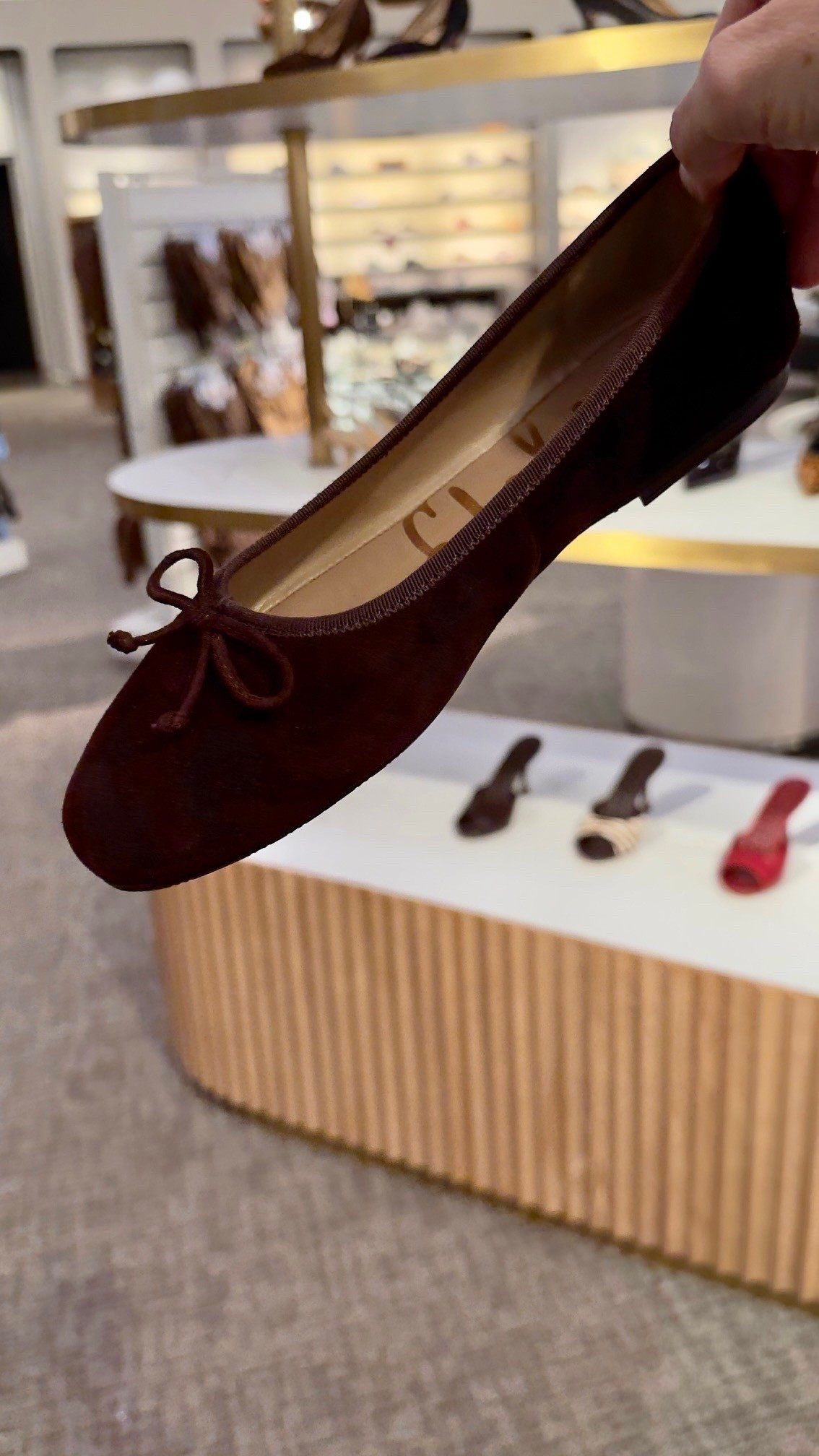 Cutest ballet flats for fall. Fit runs true to size.