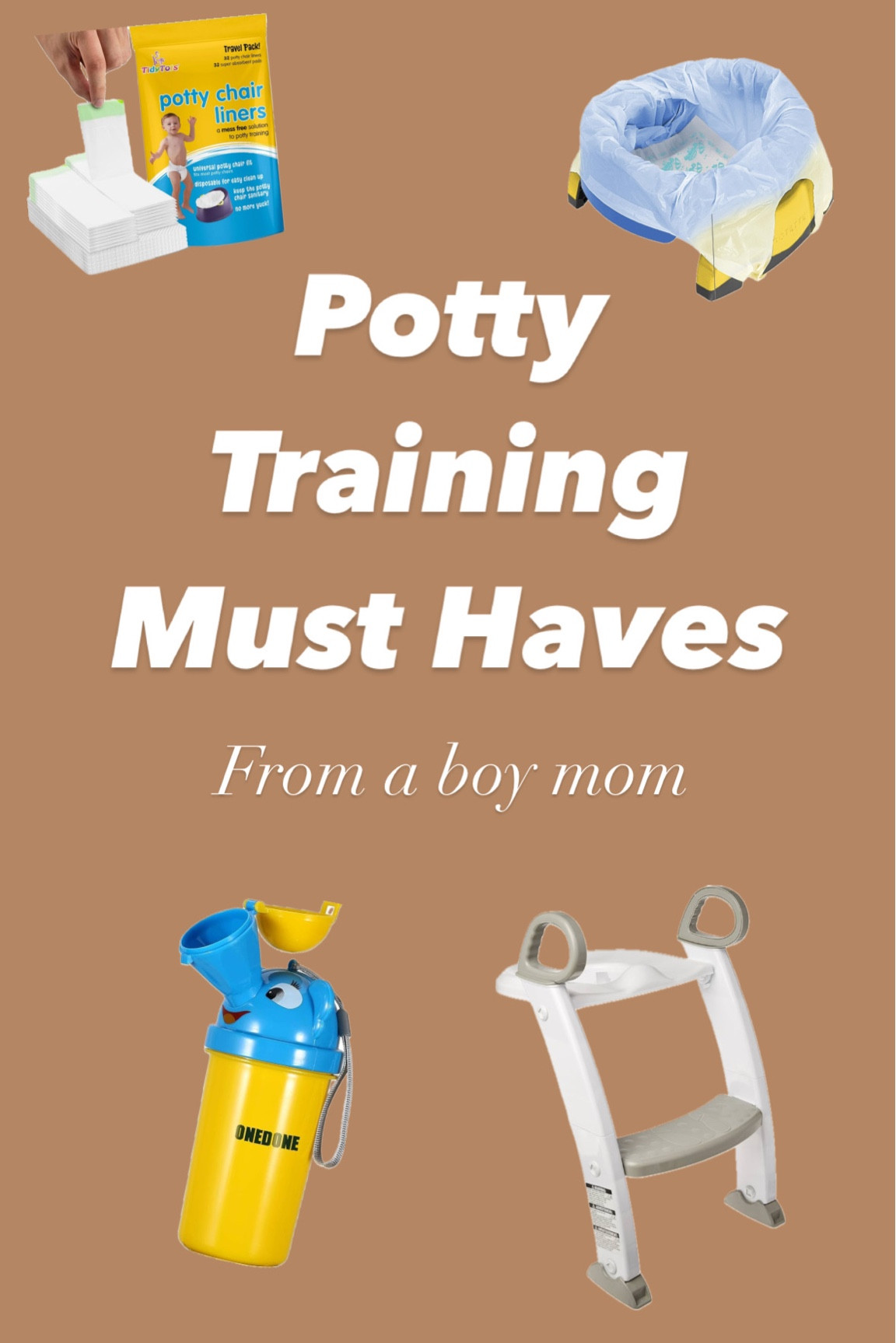 All of my potty training must haves as a boy mom 💙💙 ! Most I still use even after they are potty trained while they are still toddlers ! 

These are my tried and true products !

I keep some of the bags and the small potty seat and elephant potty bottle in my car so we can use it when we are out and not public restrooms as often. They are a big hassle saver ! 

#LTKfamily #LTKkids