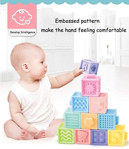 Platinum Quality Traders Soft Baby Blocks. Educational Building Blocks and Teething Toy. | Amazon (US)