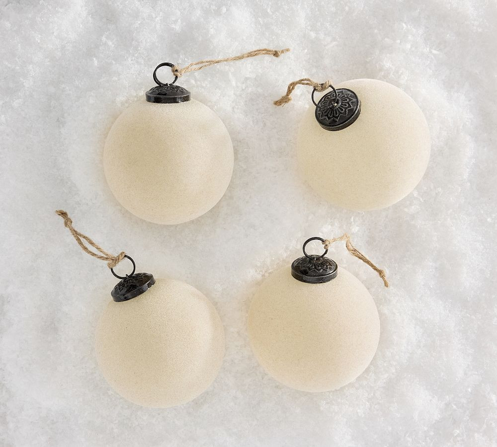 Large Felt Ornament Box - Set of 4 | Pottery Barn (US)