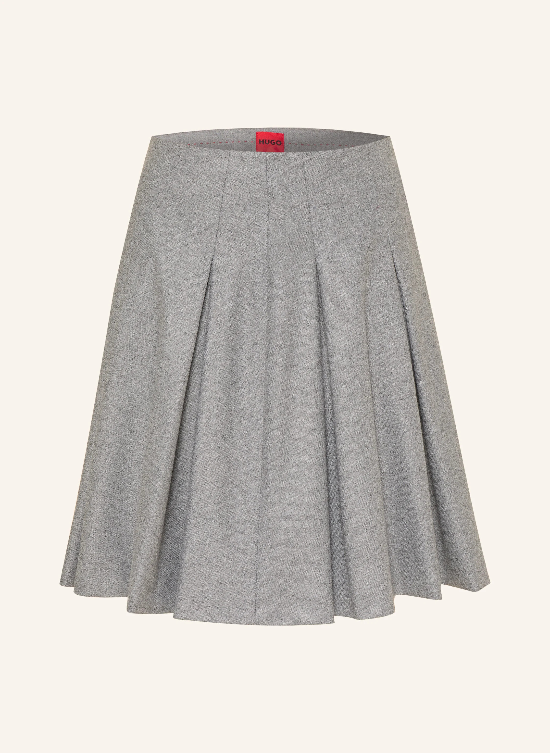 HUGO Faltenrock RADINA in grau | Breuninger (DACH)