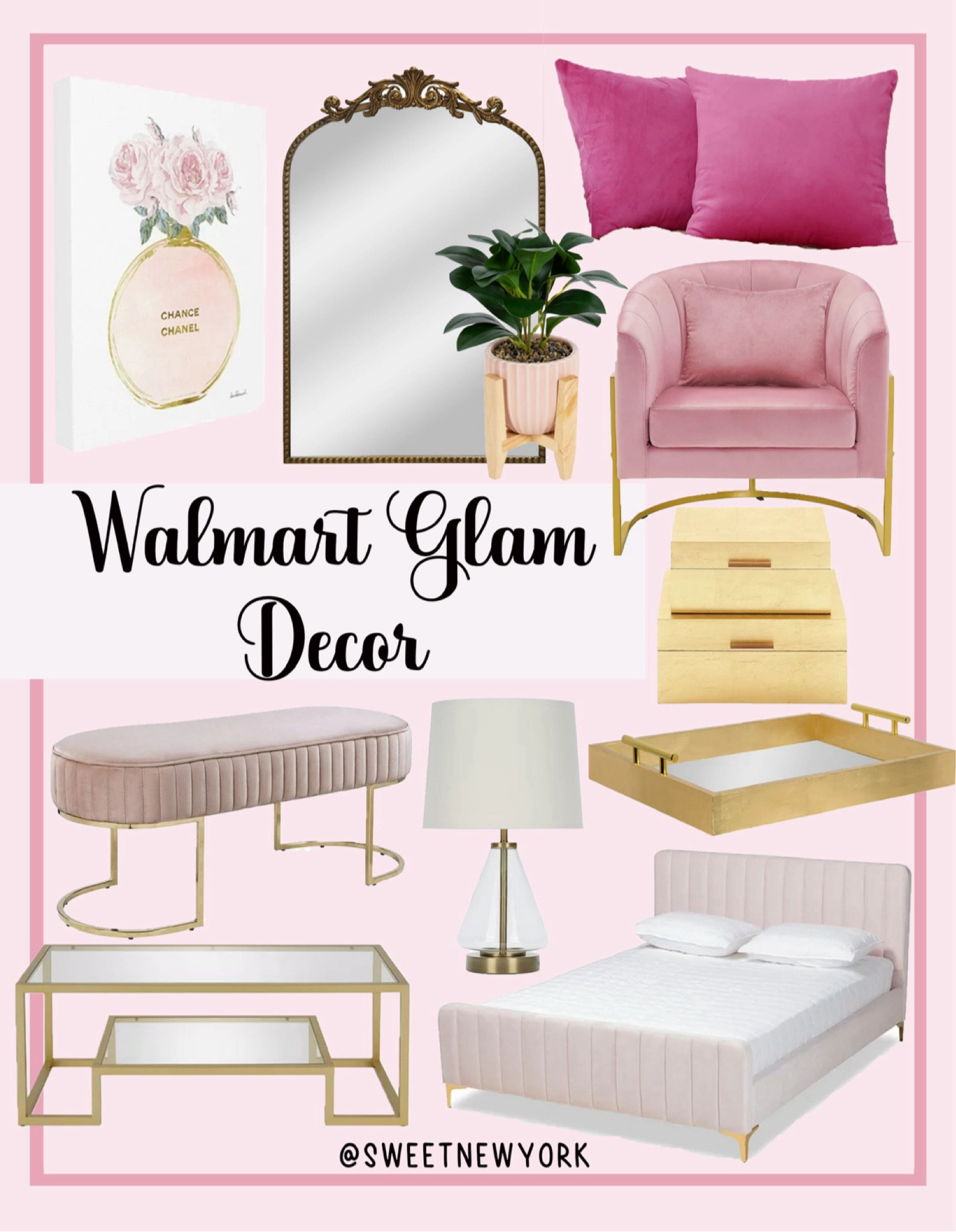 Need some glam decor inspo? I’ve rounded up some of my favorite pretty in pink home decor from Walmart

#LTKStyleTip #LTKxWalmart #LTKHome