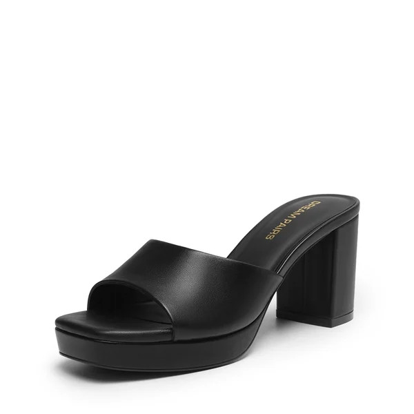 Dreamy Y2K Platform Heels with Square Toe | Dream Pairs