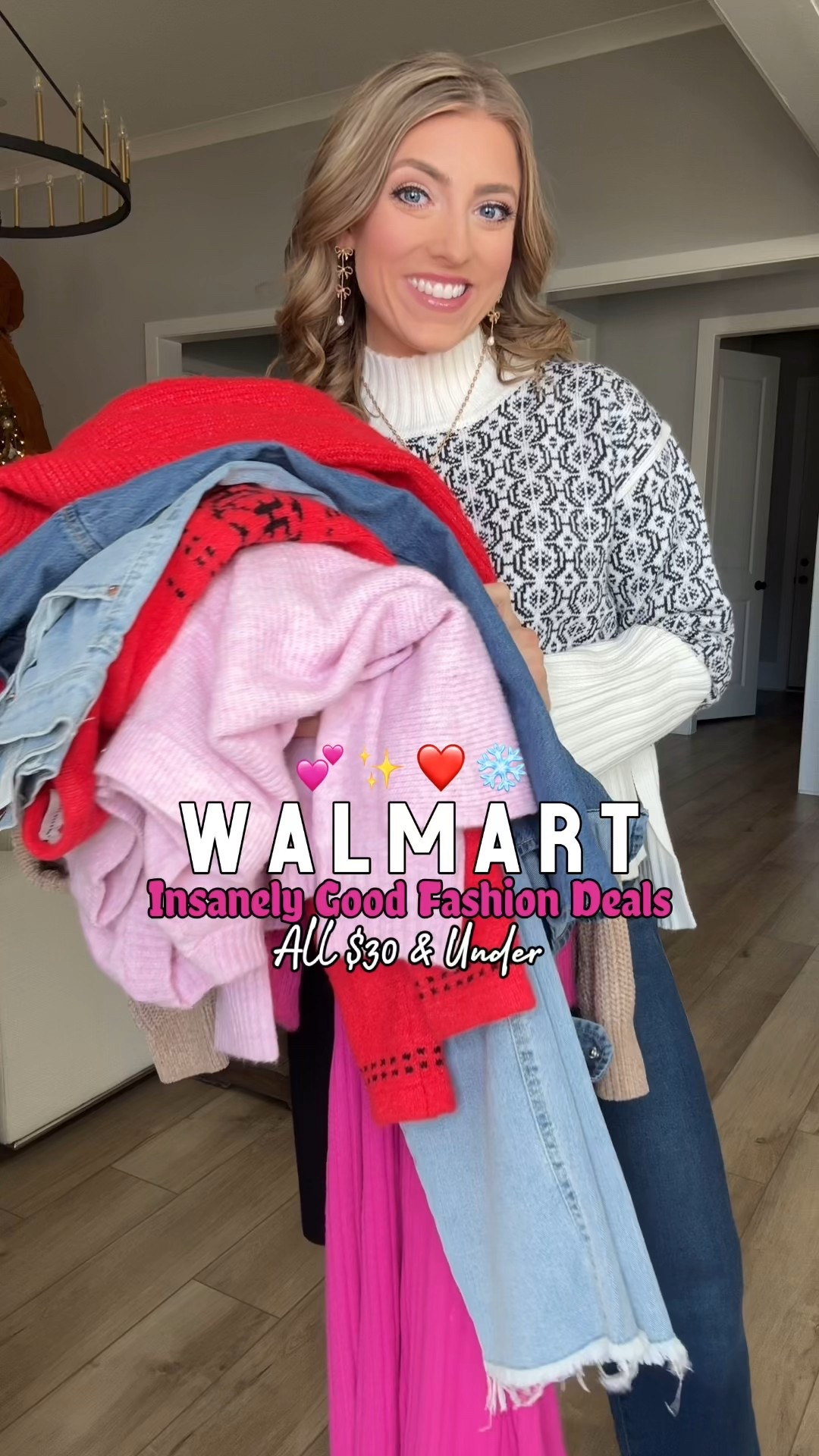 Walmart fashion favorites that were just put on MAJOR sale 🤍🔥 These are pieces I personally own, wear on repeat, and recommend all the time — and so many of them were just marked down. From everyday basics to elevated outfits, dresses, cozy knits, denim, and layering pieces, this roundup is full of affordable Walmart fashion that looks way more expensive.

If you’re looking for budget-friendly outfits, closet staples, or easy pieces you can style multiple ways, this is the time to grab them before sizes sell out. These are perfect for everyday wear, work, casual weekends, holidays, and mom life — all without breaking the bank.

✨ Why these are favorites:
• Walmart fashion on major sale
• Pieces I own & love
• Easy everyday outfits + elevated looks
• Affordable, versatile, and flattering
• Great basics mixed with statement pieces

Everything is linked in LTK + Walmart so you can shop quickly while the sale prices last 🙌

#WalmartFashion #WalmartFinds #WalmartStyle #WalmartSale #AffordableFashion #BudgetStyle #EverydayOutfits #CasualStyle #MomStyle #LTKFinds #WalmartNewArrivals #StyleOnABudget