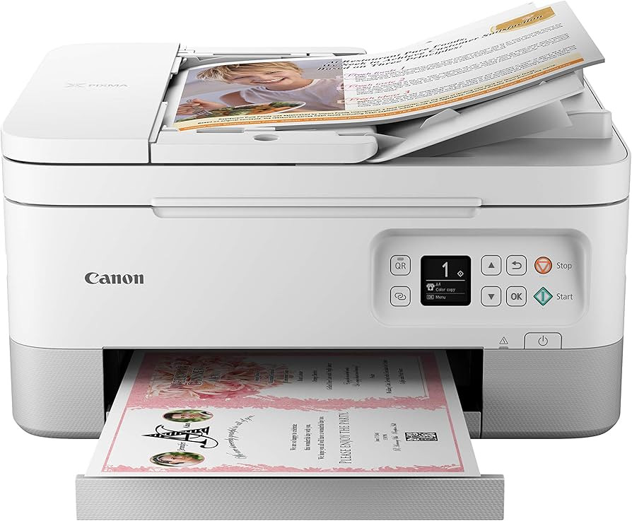 Amazon.com: Canon PIXMA TR7020a All-in-One Wireless Color Inkjet Printer, with Duplex Printing, M... | Amazon (US)