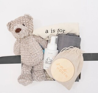 New Baby Gift Box, New Mom Gift, New Parents, Finally Home, Little Baby, Swaddle, Sloth, Night Time, Sleeping Baby, | Michaels Stores