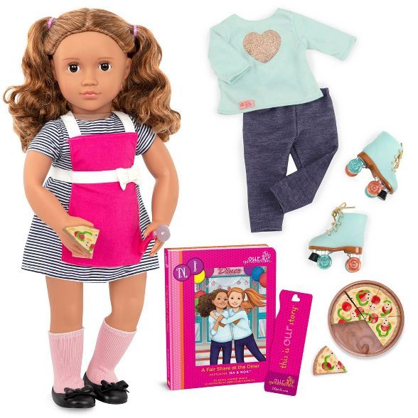 Our Generation Isa with Storybook & Outfit 18" Posable Cooking Doll | Target