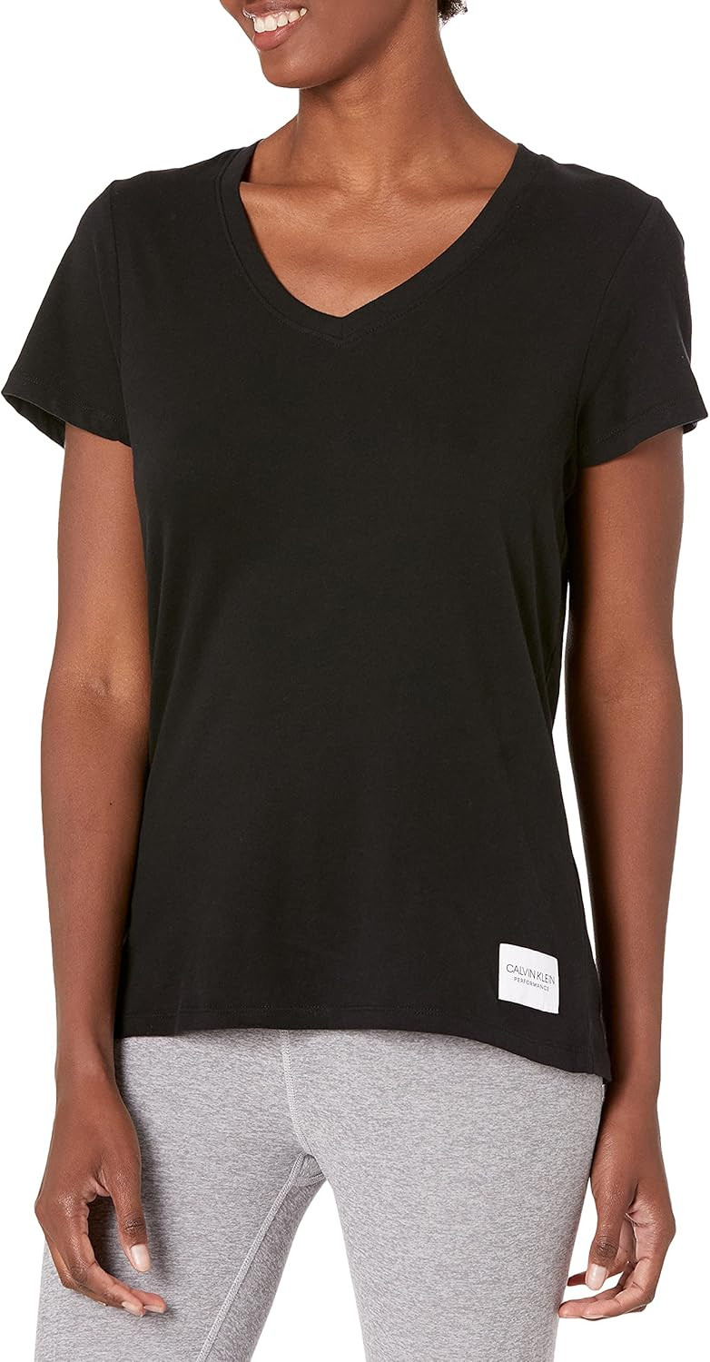 Calvin Klein V-Neck T-Shirts for Women | Amazon (US)