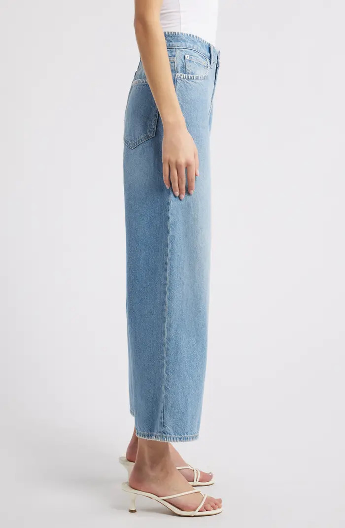 Rails Getty High Waist Crop Wide Leg Jeans | Nordstrom | Nordstrom