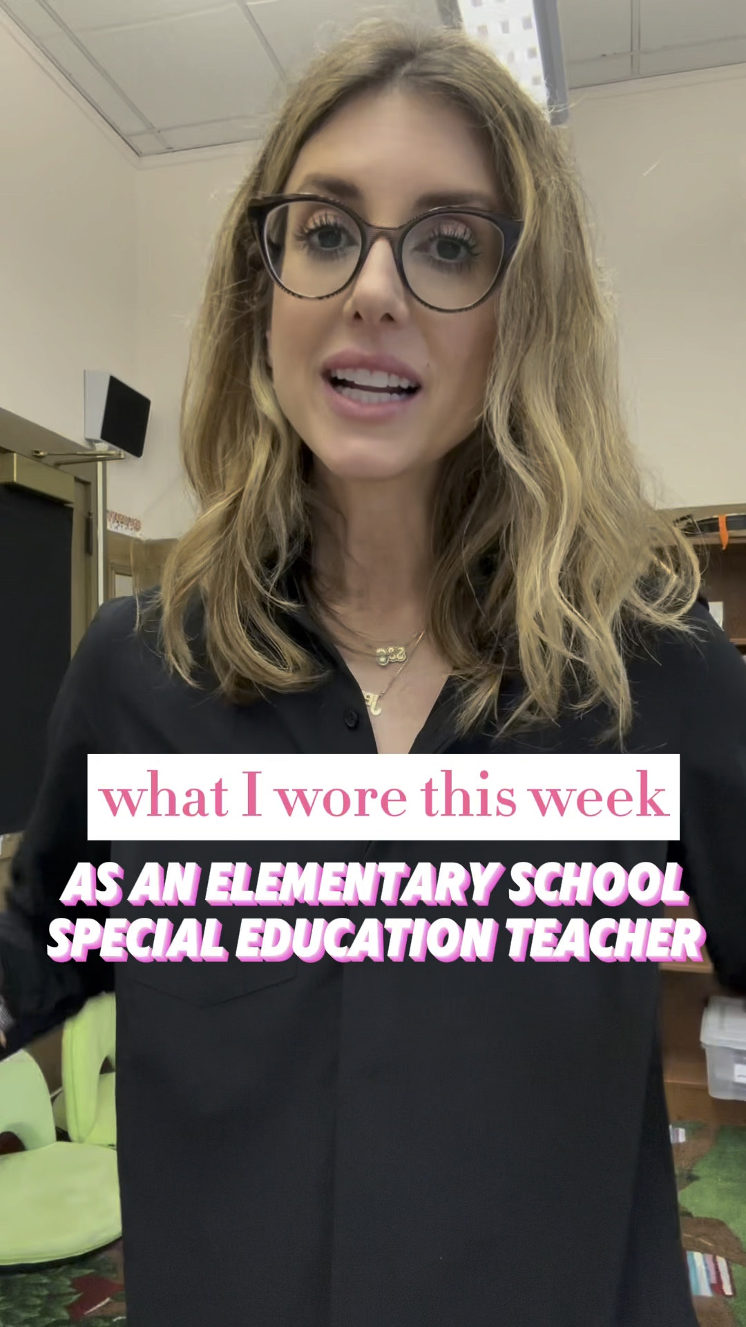 What I wore as an elementary school special education teacher. I made so many mistakes as to what day of the week it was. Teacher brain! 🤪

Again, Sorry for the lack of color  in my wardrobe 😕. I need to get myself a rainbow beaded necklace to hold my school badge! 

#aba #appliedbehavioranalysis #outfits #ootd #behaviormanagement #teachersofinstagram #teacher #teaching #teach #teachersfollowteachers #teachersofig #teachersofinsta #elementaryteacher #sped #specialed #specialeducation #specialeducationteacher #specialeducator #whatiworetoday #whatiwore #bcba #rbt #newteacher #teachertips #teachertraining #teachersupport #reinforcement #behavioranalysis #behavioranalyst #teachersbelike

Outfits
Clothing
Teacher gear 
Day in my life
Fashion

#LTKVideo