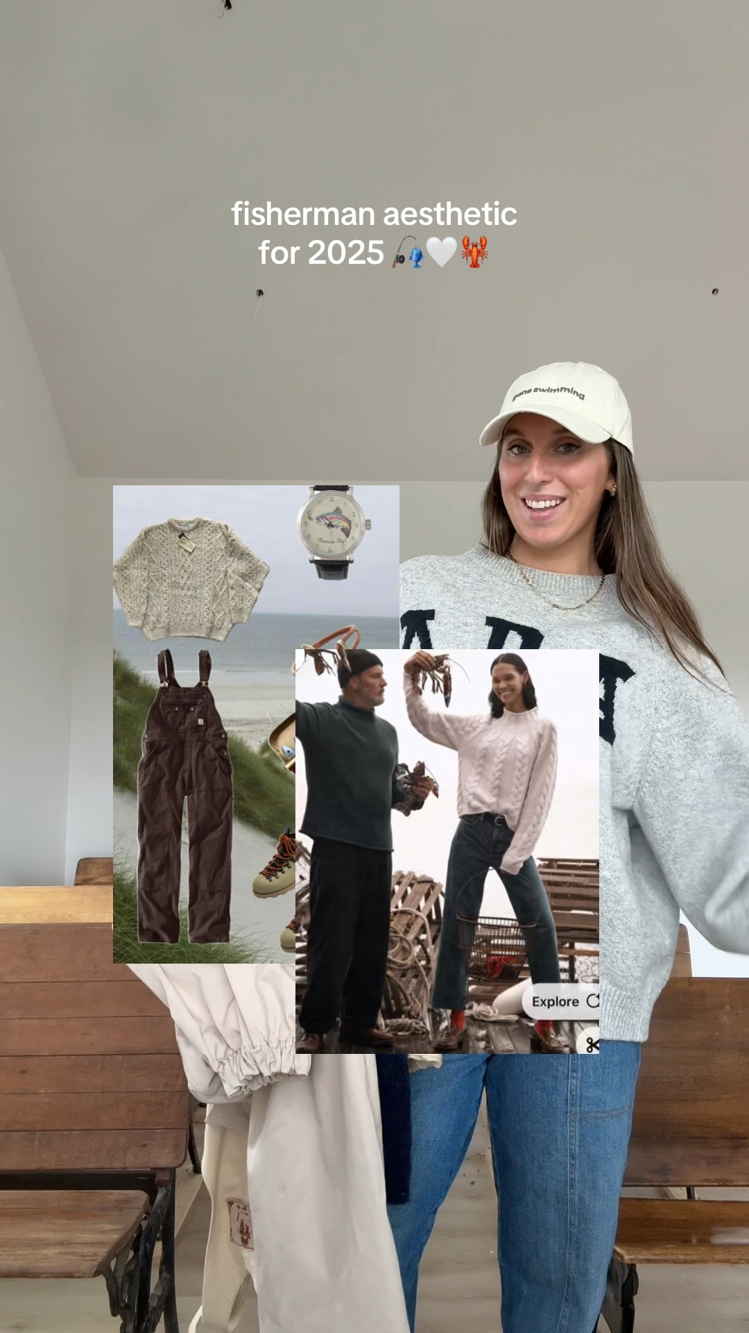 Fisherman aesthetic staples 🦞⚓️🎣🤍 obsessed with this 2025 trend!! 

#LTKSeasonal #LTKStyleTip