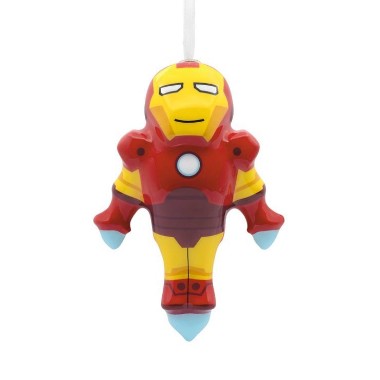 Hallmark Marvel Iron Man Decoupage Christmas Tree Ornament | Target