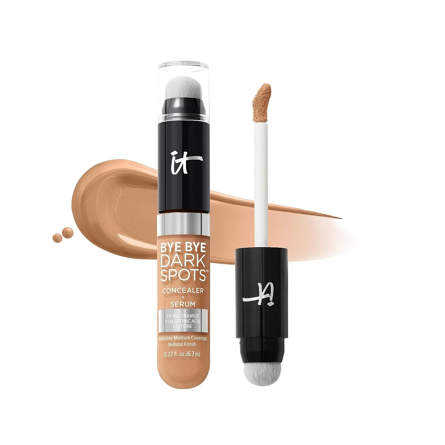 IT Cosmetics Bye Bye Dark Spots Concealer + Brightening Serum – 2% Niacinamide, Hyaluronic Acid... | Walmart (US)