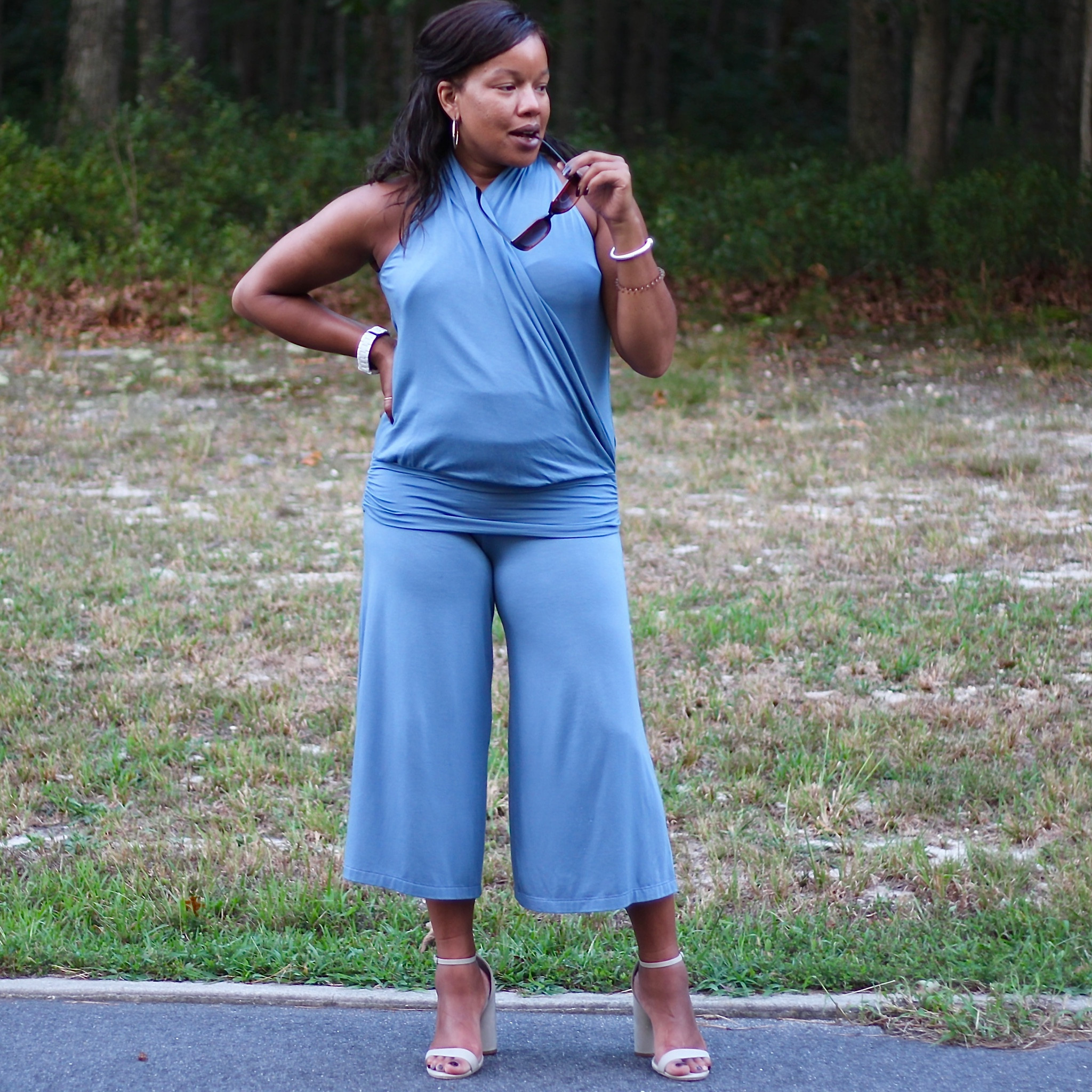 Loving this two piece set.  It’s a great transitional outfit heading into fall.  You can wear the pants with a black turtleneck and jean jacket or wear the top with jeans.  Versatility at its finest.  Both pieces are on sale. #AmourVert #LessisAmour #ad

#LTKsalealert #LTKSale #LTKstyletip