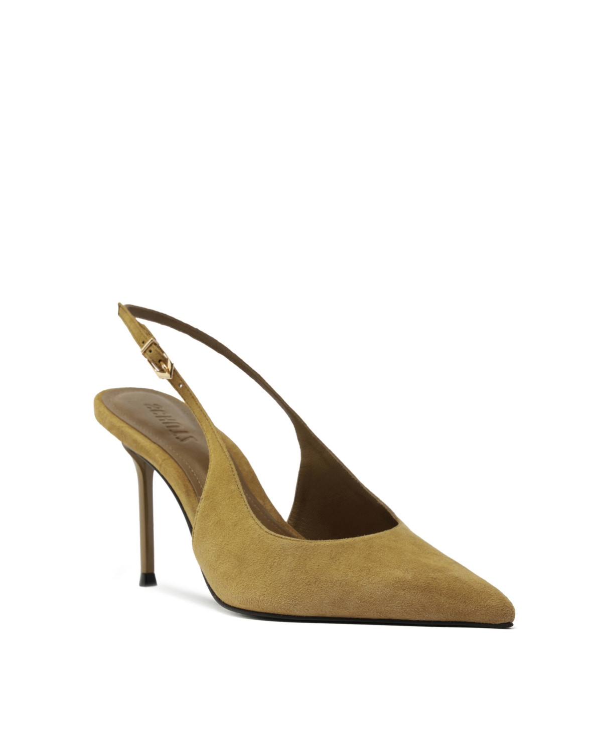Schutz Women's Alicia Slingback Pointy Toe Pumps - Dried Pistachio | Macy's