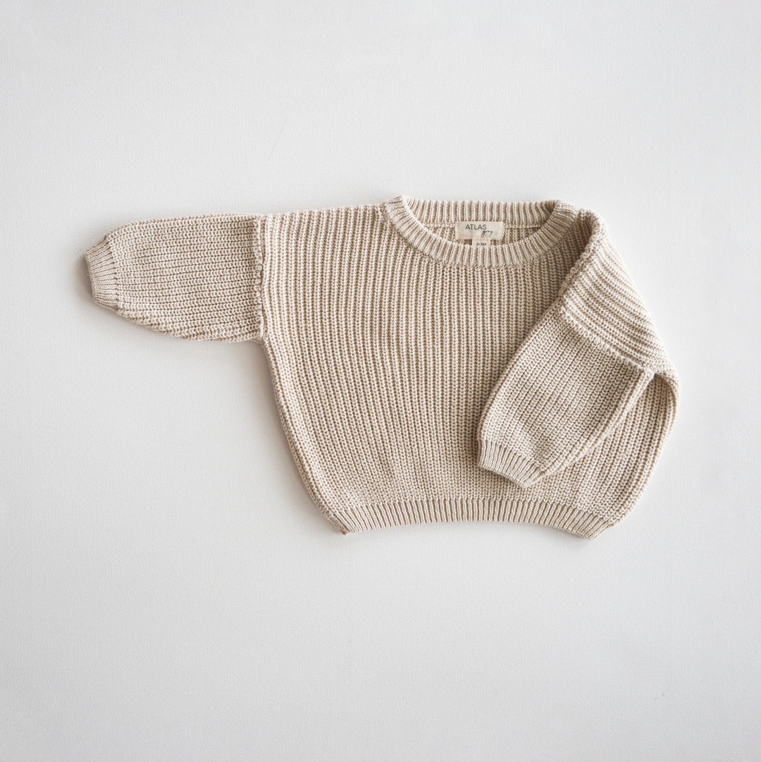 Chunky Knit Sweater | Atlas Grey