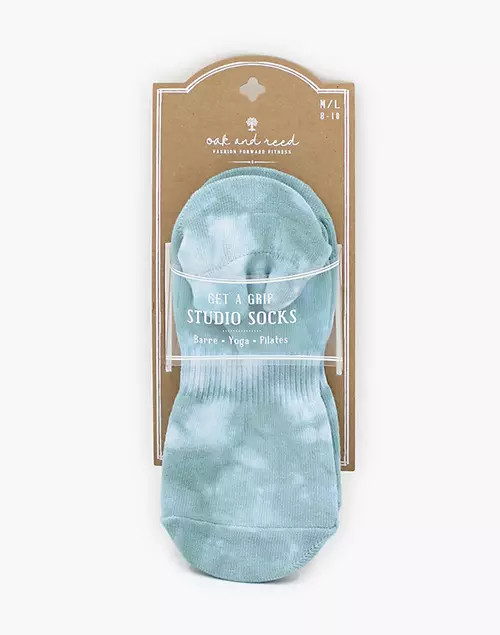 Oak and Reed Get-a-Grip Tie-Dye Studio Socks | Madewell
