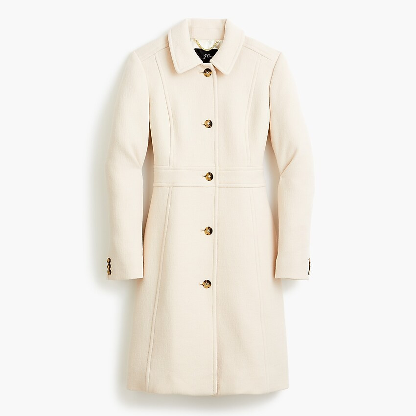 Petite classic lady day coat in Italian double-cloth wool with Thinsulate® | J. Crew US
