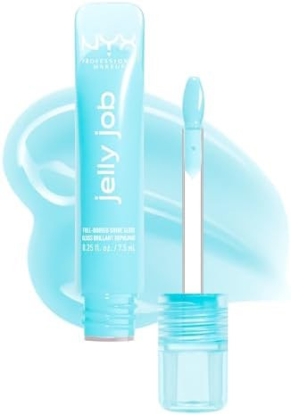 NYX PROFESSIONAL MAKEUP Jelly Job Lip Gloss, Lip Tint Gloss with Full-Bodied, Smoothing, and Hype... | Amazon (US)