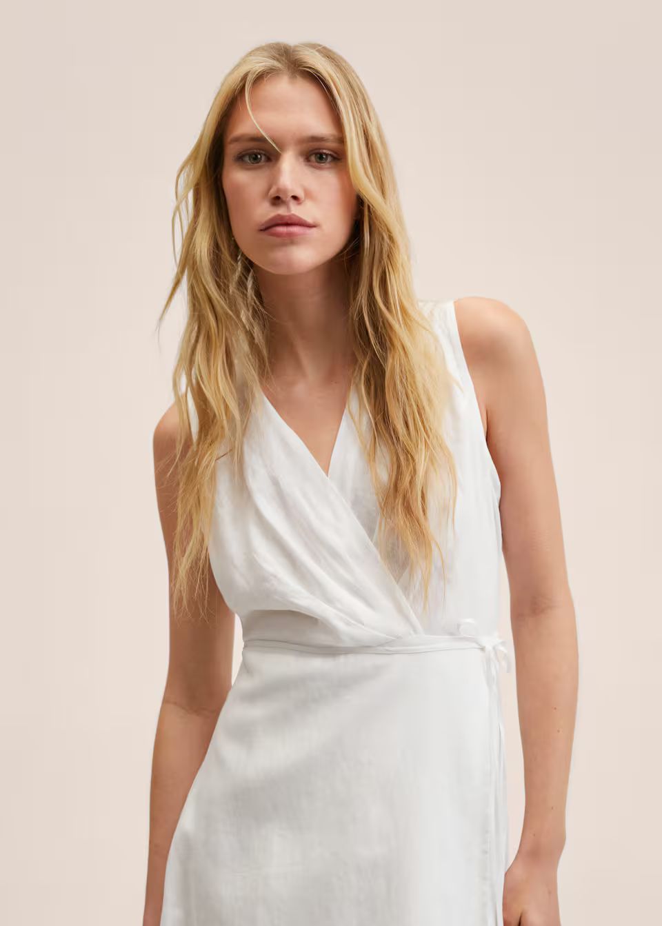 100% linen dress | MANGO (US)