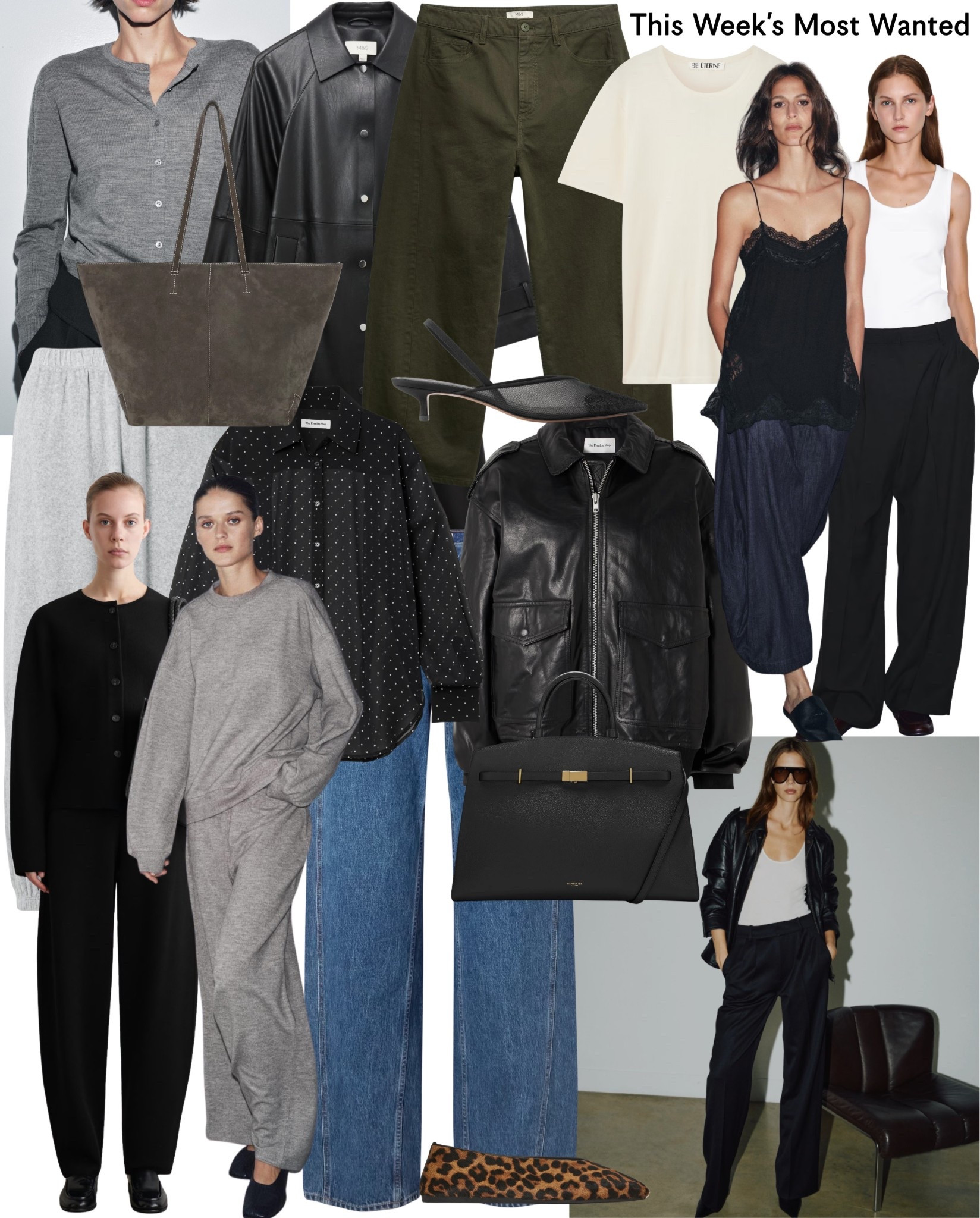 This Week’s Most Wanted

Winter | Fall | Autumn | Jacket | Bag | Coat | Leather | Zara | COS | Work | Cozy | City |  


#LTKeurope #LTKwinter #LTKautumn