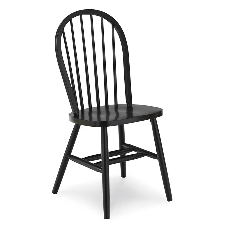 Roselawn Solid Wood Windsor Back Side Chair | Wayfair North America