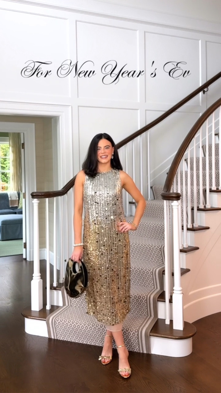 Day 12 of dresses and we saved the sparkle for last ✨ The perfect New Year’s Eve moment from one of my favorite brands @mestiza_ny 🥂🪩🍾



#LTKHoliday #LTKdayinmylife #LTKGiftGuide