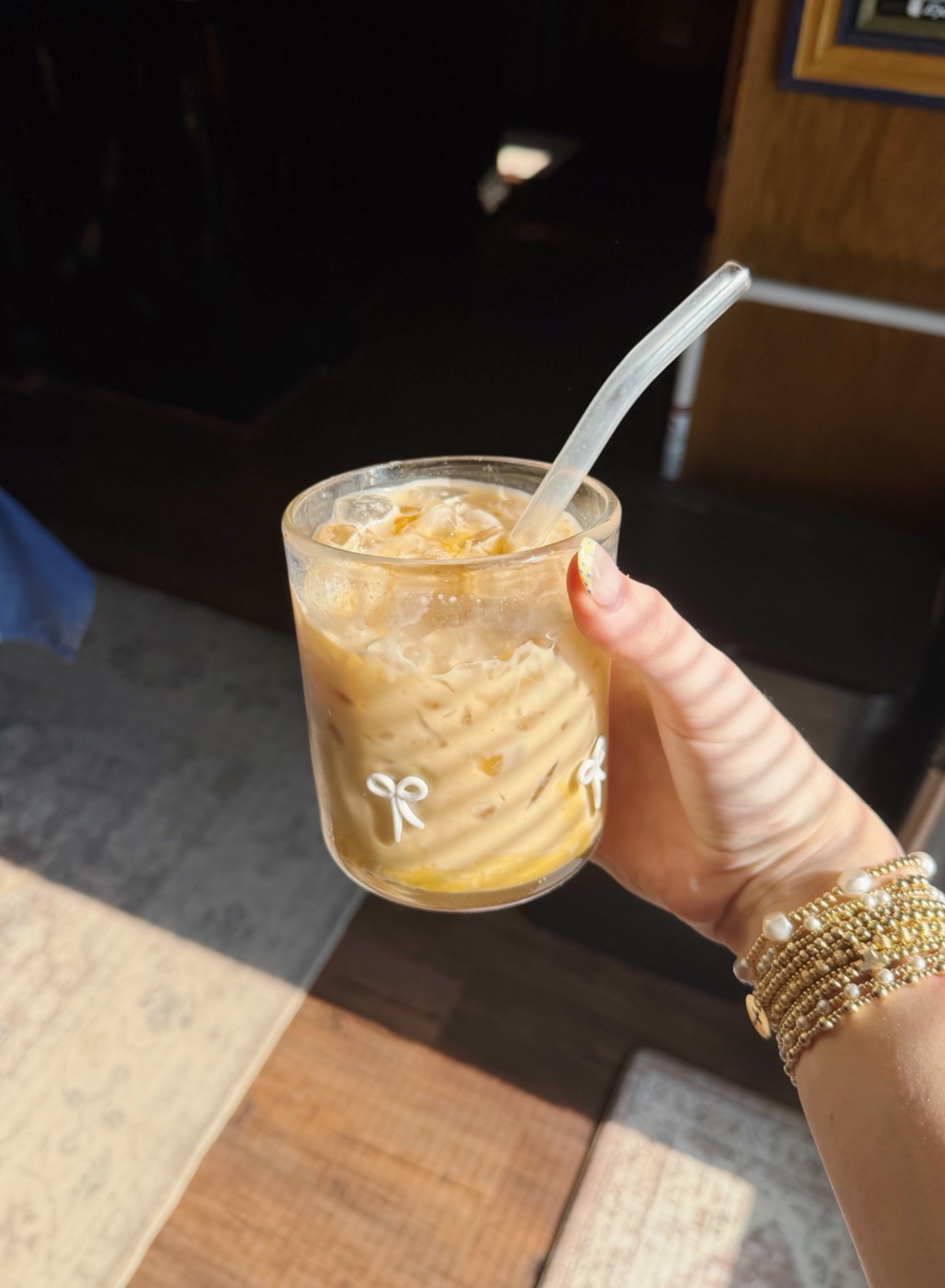 bow coffee cup