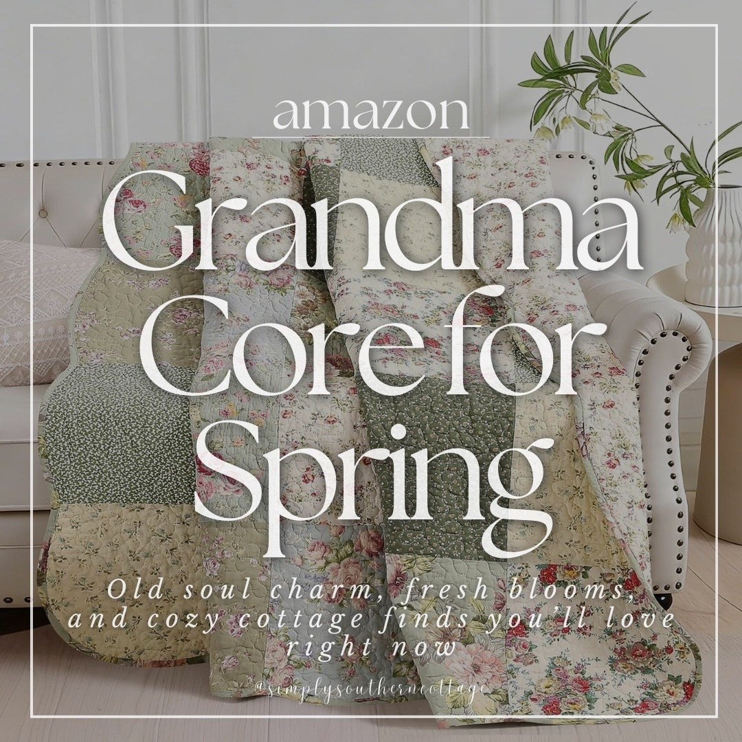Grandma Core for Spring: Old soul charm, fresh blooms, and cozy cottage finds you’ll love right now!
-
-
-
home, home decor, office decor, bedroom decor, outdoor decor, outdoor pillows, cozy cottage decor, cozy home finds, seasonal decor, spring decor, flowers, floral print, spring animals, amazon decor, amazon home 

#LTKHome #LTKSeasonal