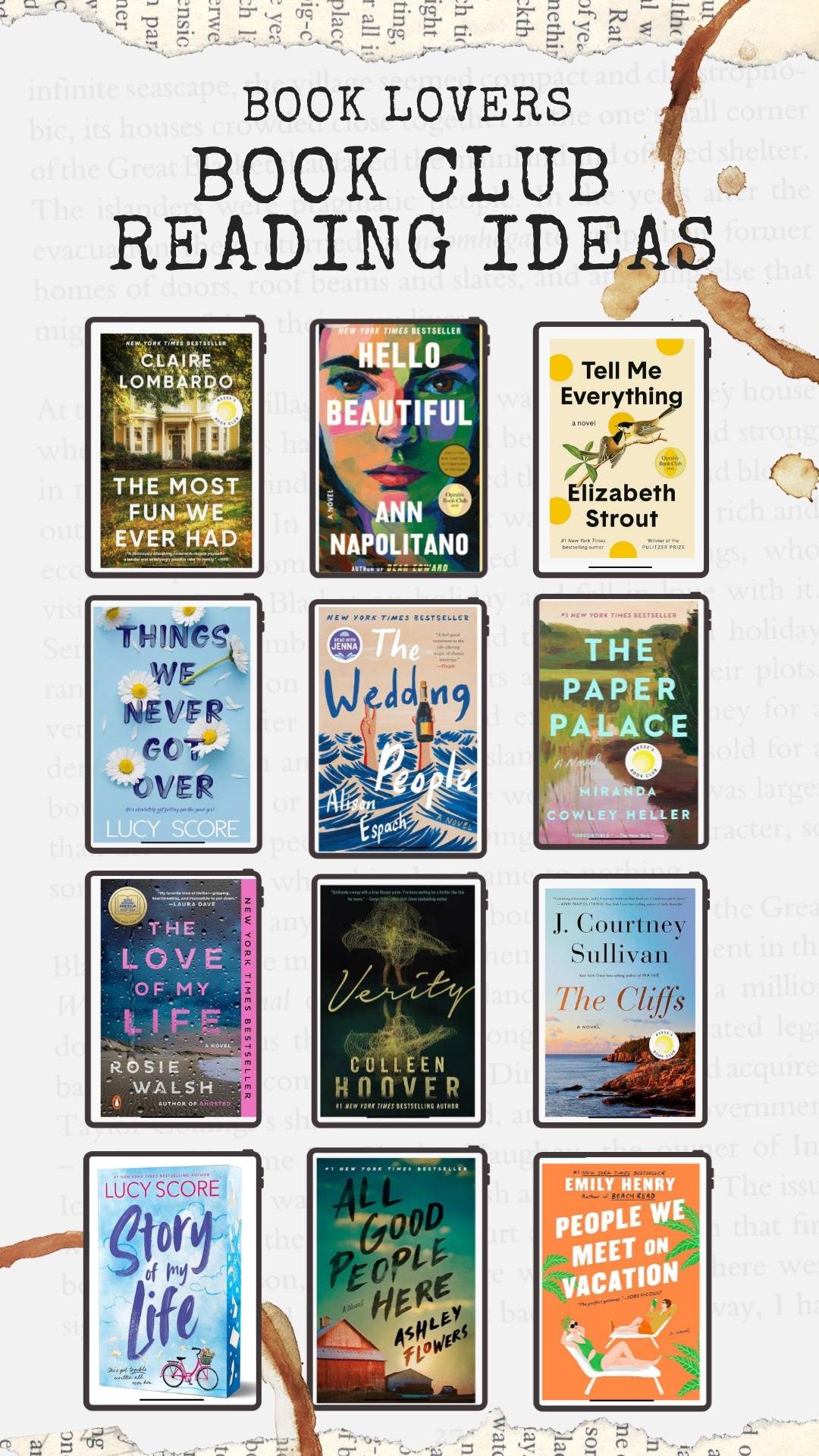 Attention readers 🚨 some on sale for Amazon big sale days

Books that are perfect for a book clubs, some going to be movies in 2025 and best sellers …

Perfect to grab for your summer reads/vacation

These are on my list



#LTKTravel #LTKSaleAlert #LTKFindsUnder50